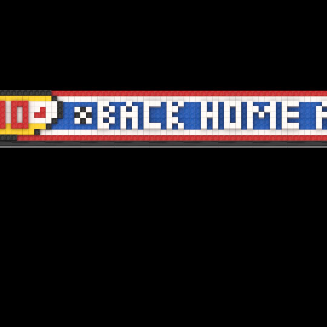 LEGO Back Home Again Jumbotron Mosaic