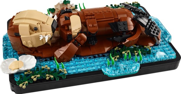 LEGO Floating Sea Otters