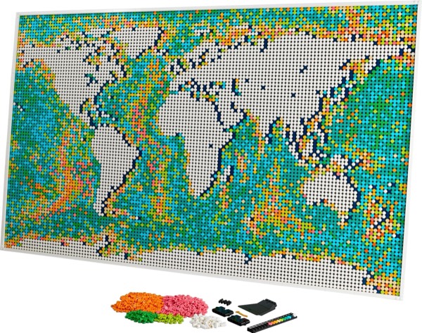 LEGO Art World Map 31203
