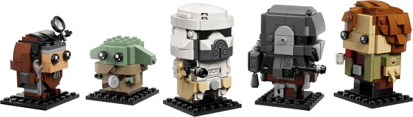 LEGO Mandalorian BrickHeadz 40856