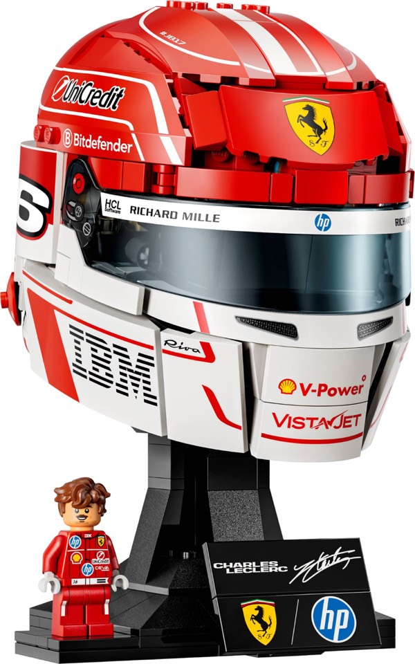 LEGO Charles Leclerc F1 Helmet 43014