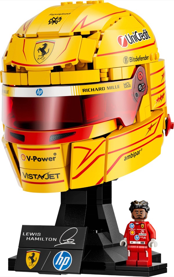 LEGO Lewis Hamilton F1 Helmet 43022