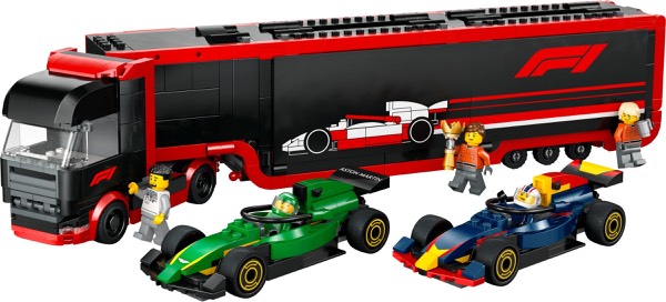 LEGO 60445 F1 Truck RB20 & AMR24