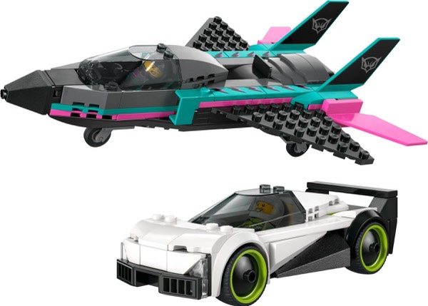 LEGO 60489 Jet vs Car