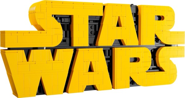 Brick-Built Star Wars Logo (#75407)