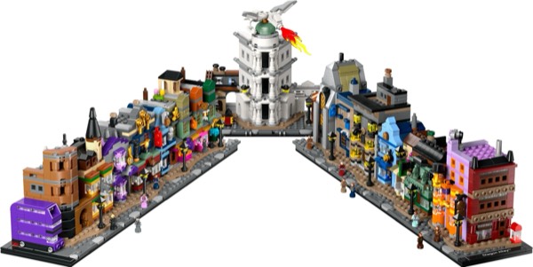 LEGO 76444 Diagon Alley Wizarding Shops