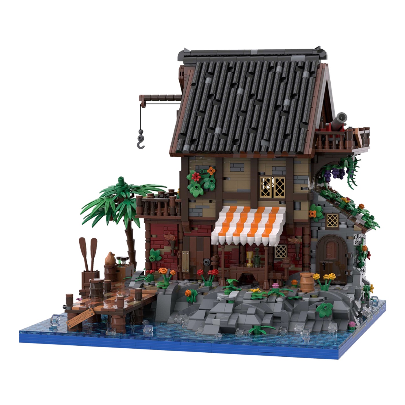 LetBricks  Pirate Island Fortress