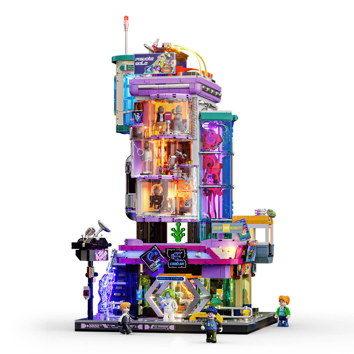 Lumibricks 17007 Cyber Couture Galleria