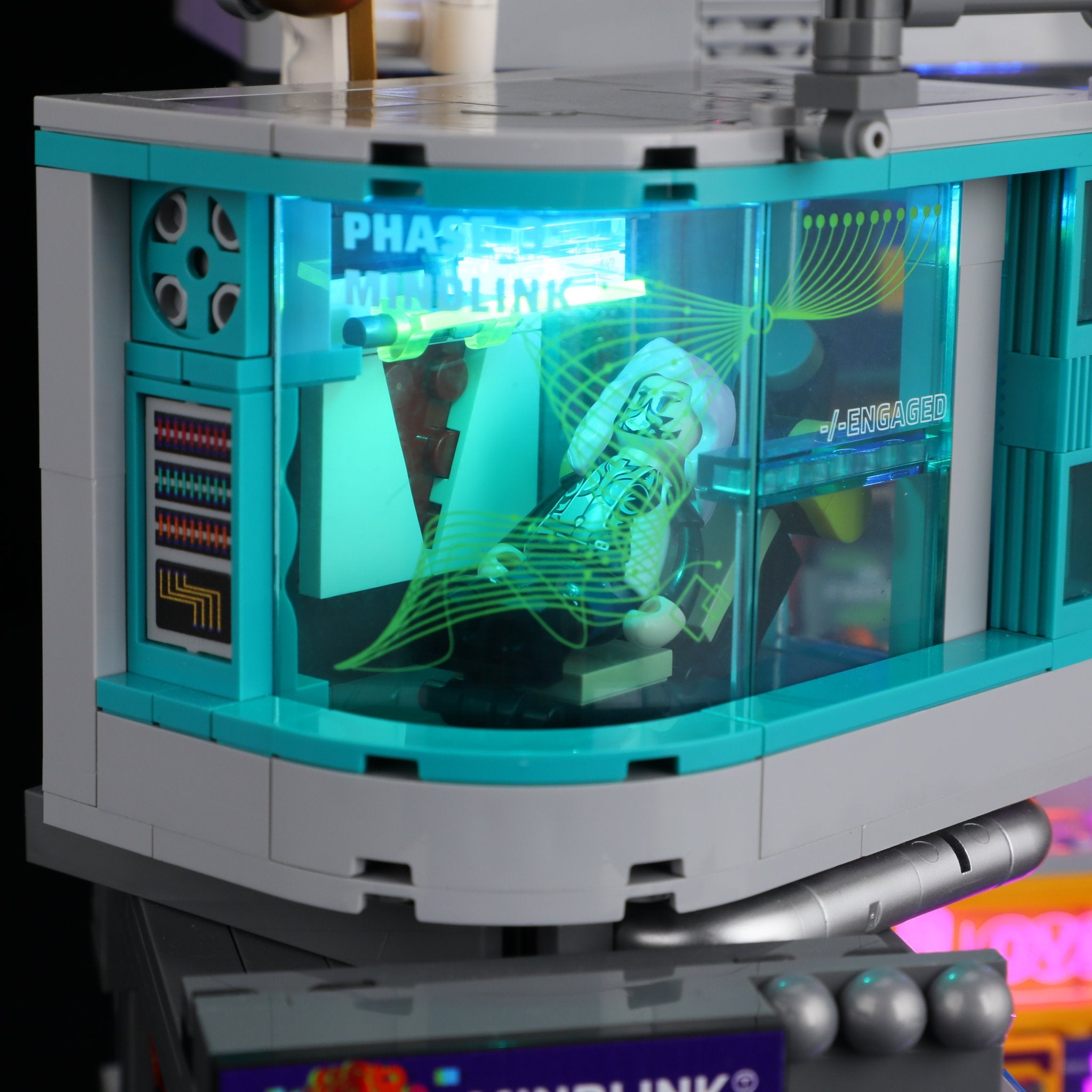 Game Stack L9095 upper floors with LED lighting