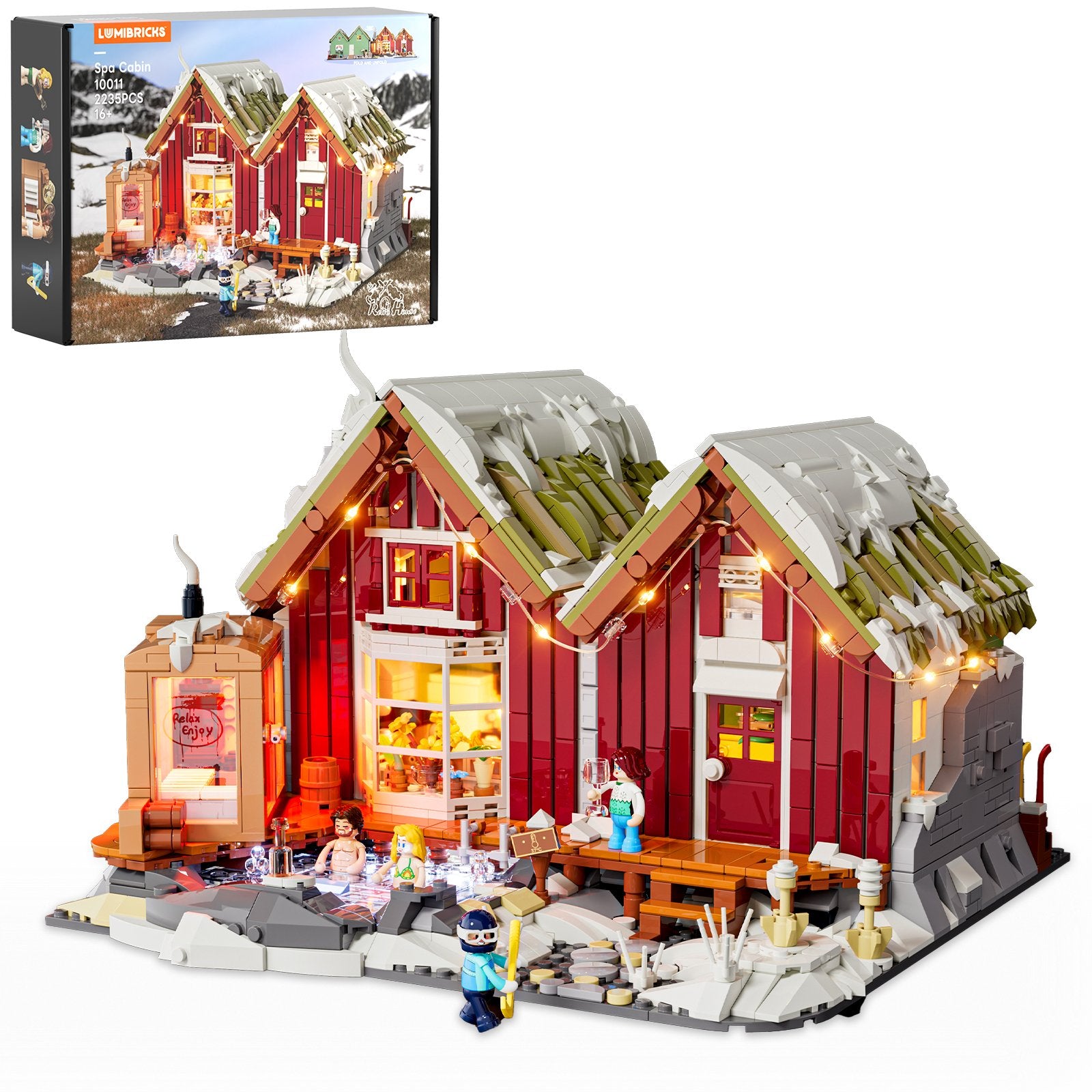 Lumibricks L9096 Spa Cabin